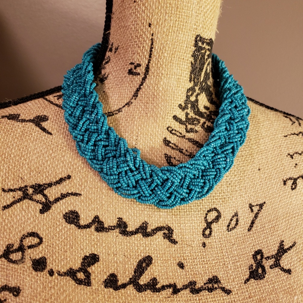 Beautiful Beaded statement necklace